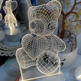  Đèn Ngủ 3D Hình Gấu Cắm Điện Trực Tiếp Độc Đáo Và Sang Trọng 