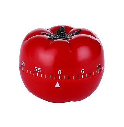 Đồng hồ hẹn giờ đếm ngược pomodoro cà chua