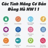  Đồng Hồ Thông Minh HW11 Cảm Ứng  Chống Nước Cho Trẻ Em 