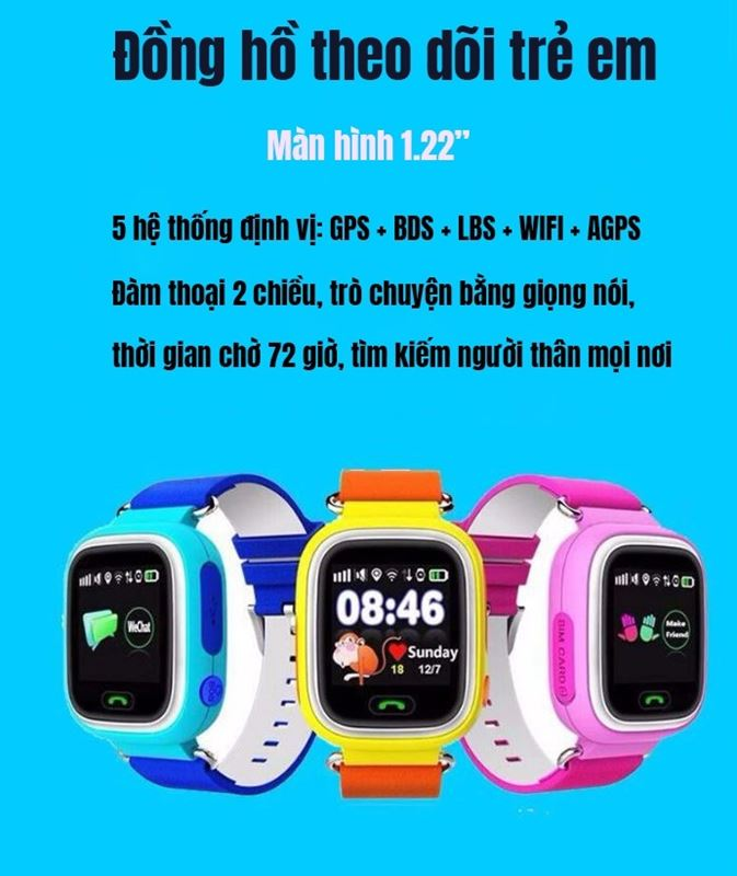đồng hồ thông minh Q90