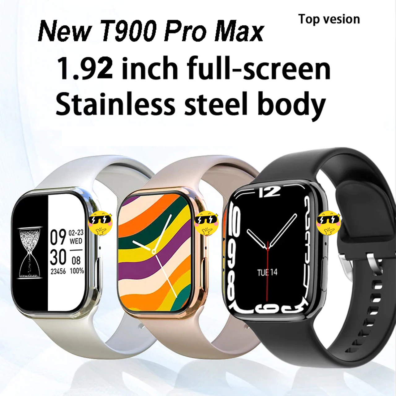 Đồng Hồ Thông Minh T900 Pro MAX Đa Chức Năng, Kết Nối Thông Minh, Màn Hình Lớn 1.92 Serie 8 14 Đồng Hồ Thông Minh T900 Pro MAX Đa Chức Năng, Kết Nối Thông Minh, Màn Hình Lớn 1.92 Serie 8