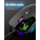  Chuột Quang Gaming Free Wolf V6 LED RGB 