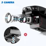  Flycam Mini Giá Rẻ E90 2 Camera Có Cảm Biến Tránh Va Chạm Trang Bị Đèn Led Siêu Sáng 