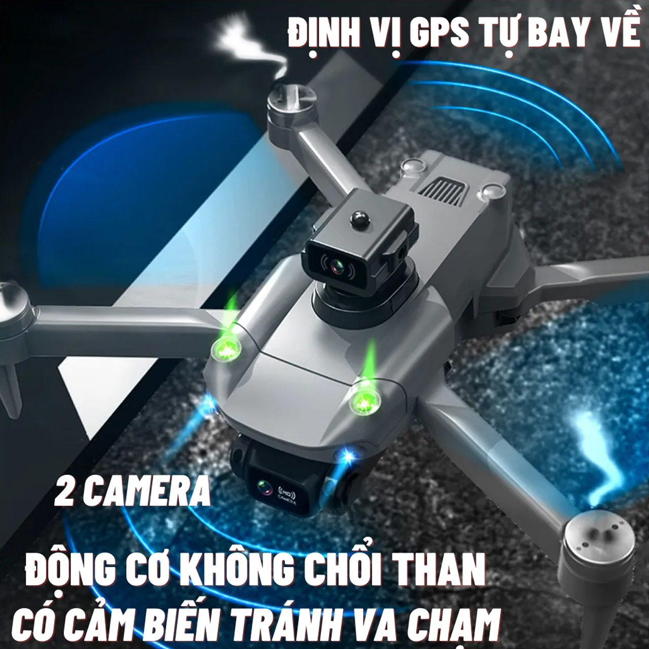 Flycam gia re GPS S11 PRO QBRC 2