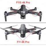  Flycam SJRC F11S 4K PRO Gimbal Chống Rung 2 Trục Và Chống Rung Điện Tử EIS Camera 4K Siêu Nét 