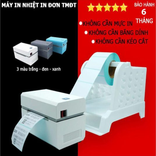 Máy in đơn hàng các trang TMĐT đa năng Q300 là dòng máy in nhiệt mini khô giấy A7 hoặc nhỏ hơn