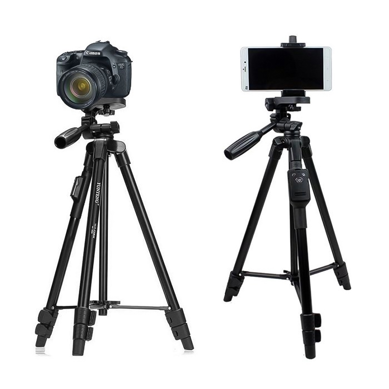 Gậy Tripod 3 Chân Yunteng VCT-5208 Kết Nối Bluetooth Cho Điện Thoại, Máy Ảnh Tặng Kèm Remote 12 Gay Tripod 3 Chan Yunteng VCT 5208 125cm 1