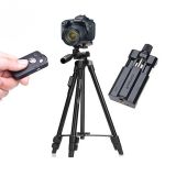  Gậy Tripod 3 Chân Yunteng VCT-5208 Kết Nối Bluetooth Cho Điện Thoại, Máy Ảnh Tặng Kèm Remote 