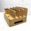  Giá đỡ điện thoại bằng gỗ 4 ngăn B2 
