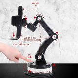  Giá Đỡ Điện Thoại Trên Ô Tô Gắn Taplo Chắc Chắn Xoay 360 Độ Đa Năng 