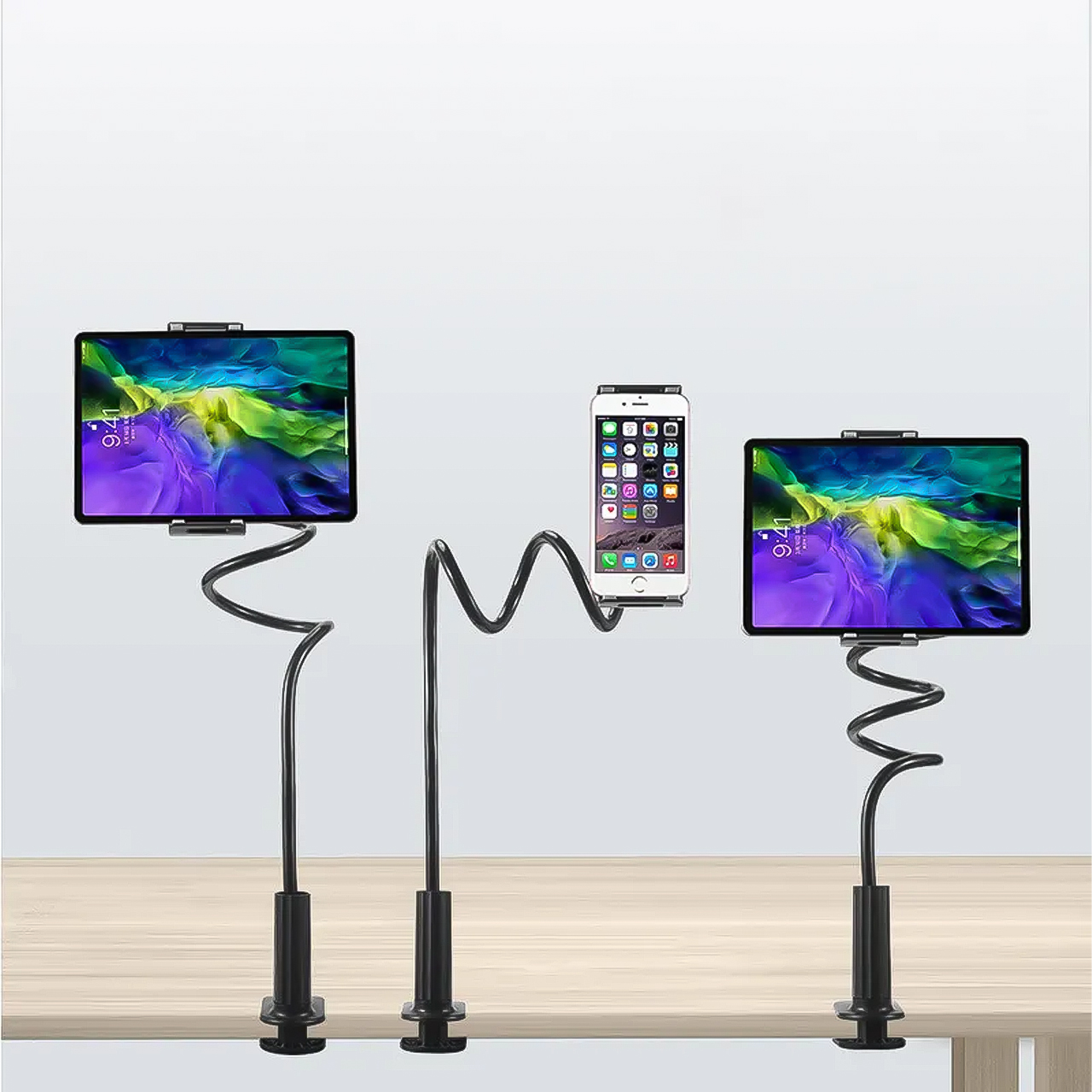 Giá Đỡ Kẹp Điện Thoại Ipad Máy Tính Bảng Xoay 360 Độ Chắc Chắn,Có Thể Uốn Mọi Kiểu 14 gia do kep dien thoai may tinh bang 8