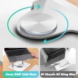  Giá Đỡ A16 Cho Laptop, Ipad, Điện Thoại Điều Chỉnh Độ Cao, Xoay 360 Độ Dễ Dàng 