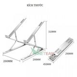  Giá Đỡ Laptop N8 Hợp Kim Nhôm Thiết Kế 2 Tầng Thông Minh 