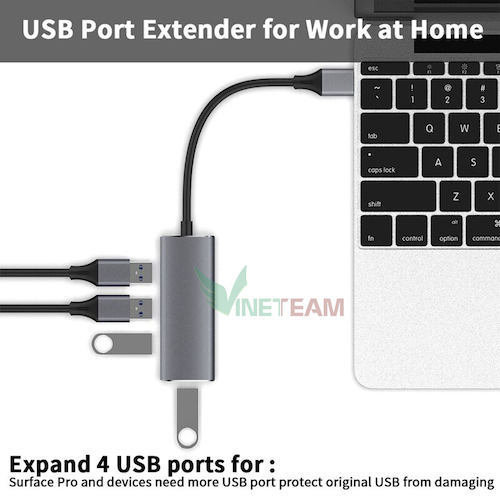 Cap chuyển đổi macbook được rất nhiều người sử dụng bởi sự tiện lợi khi laptop kết nối với phụ kiện bên ngoài