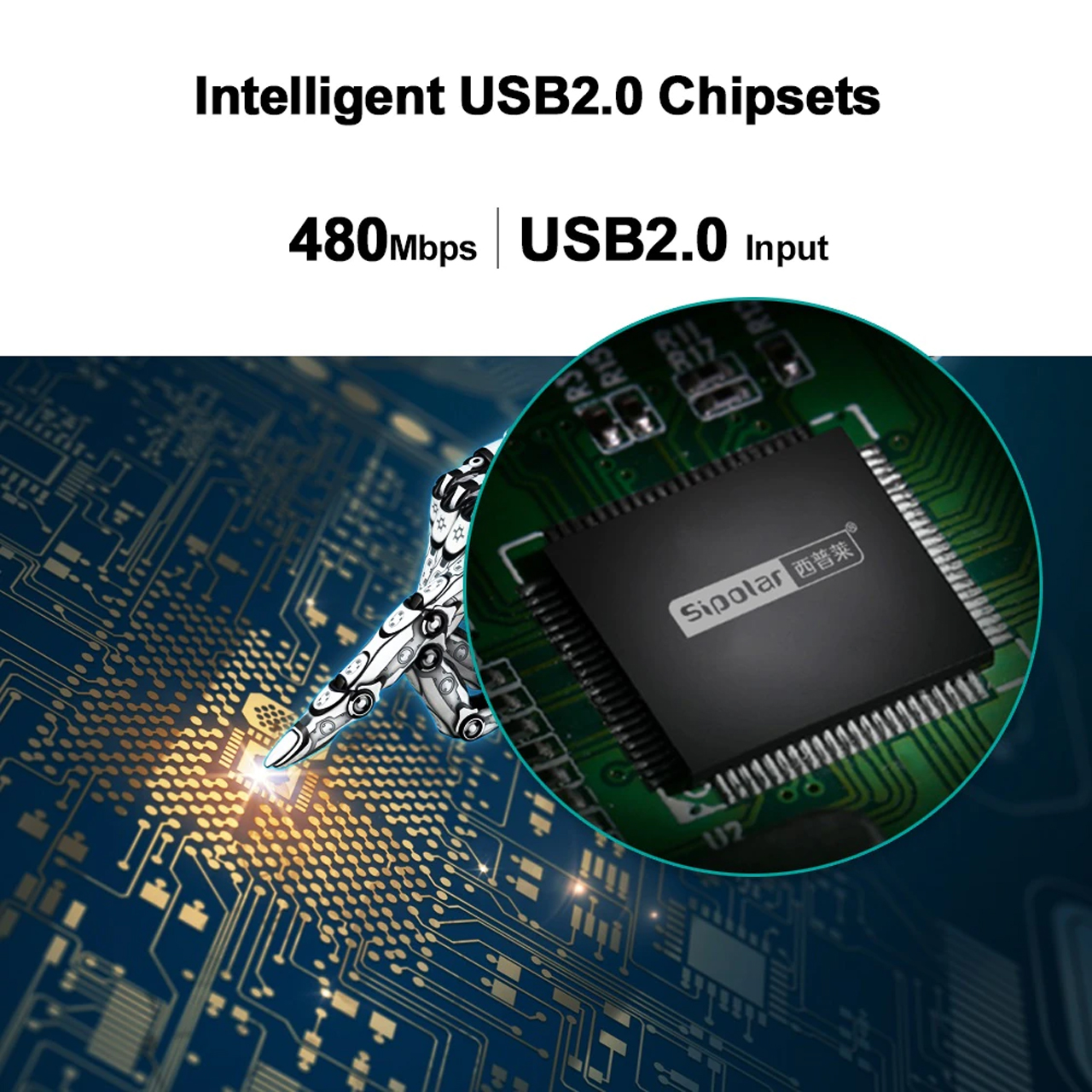HUB CHIA 20 CONG USB SIPOLAR 6