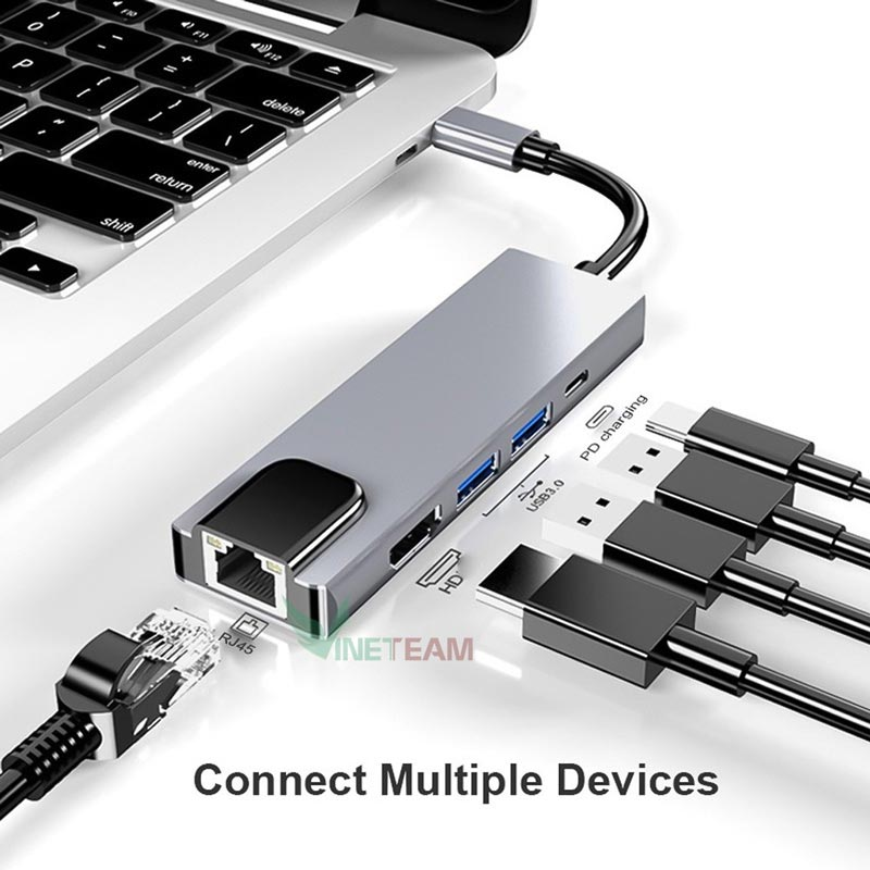 TOP 5 Hub Chuyển Đổi Cho Macbook Đáng Mua Nhất Tại Vinet