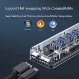  Orico F7U-U3-CR Transparent – Bộ chia 7 cổng cho laptop PC 