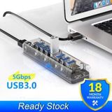  Orico F7U-U3-CR Transparent – Bộ chia 7 cổng cho laptop PC 