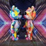  Loa Bluetooth Gấu Bearbrick B5+ Nghe Nhạc Cực Hay 