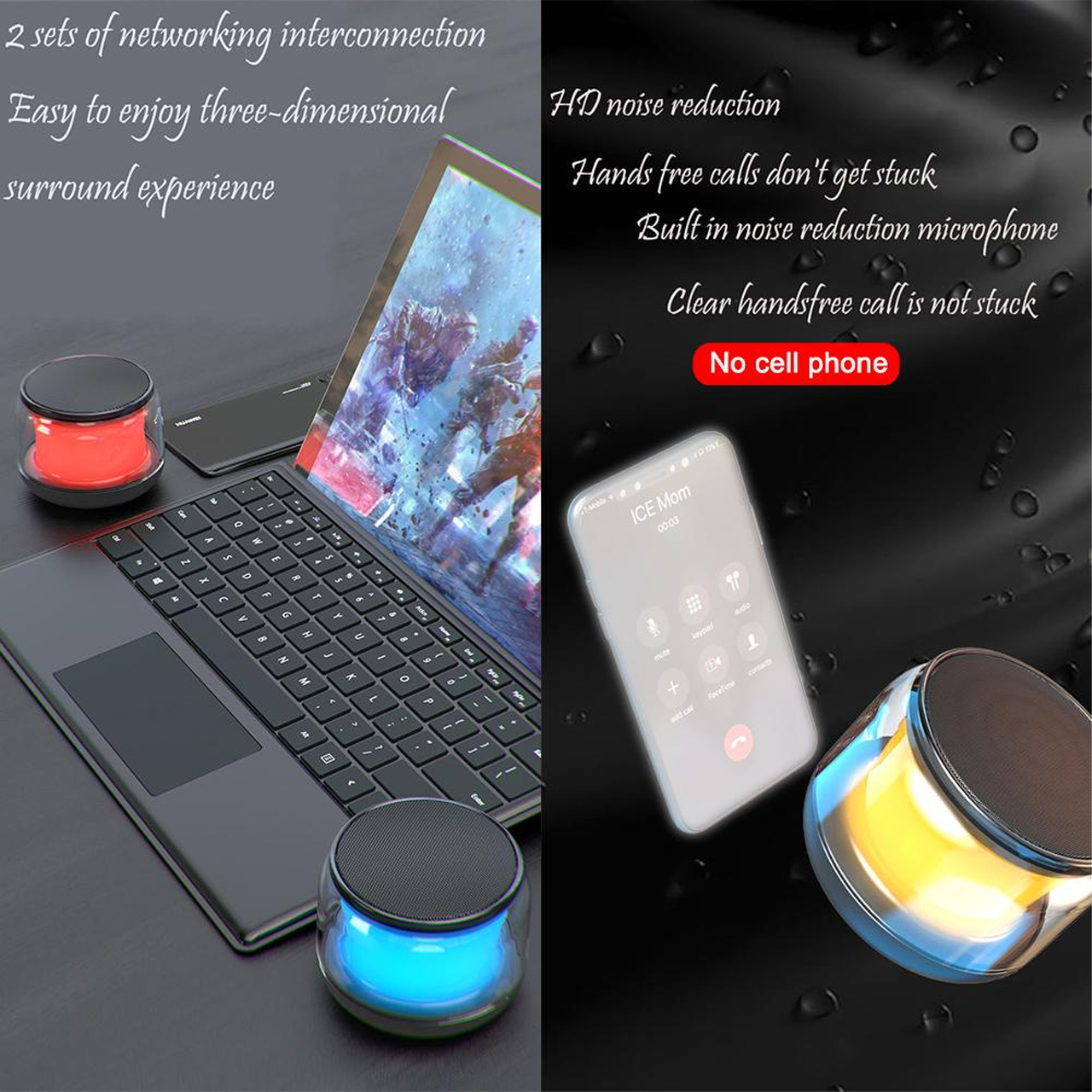 loa bluetooth mini led S300 2