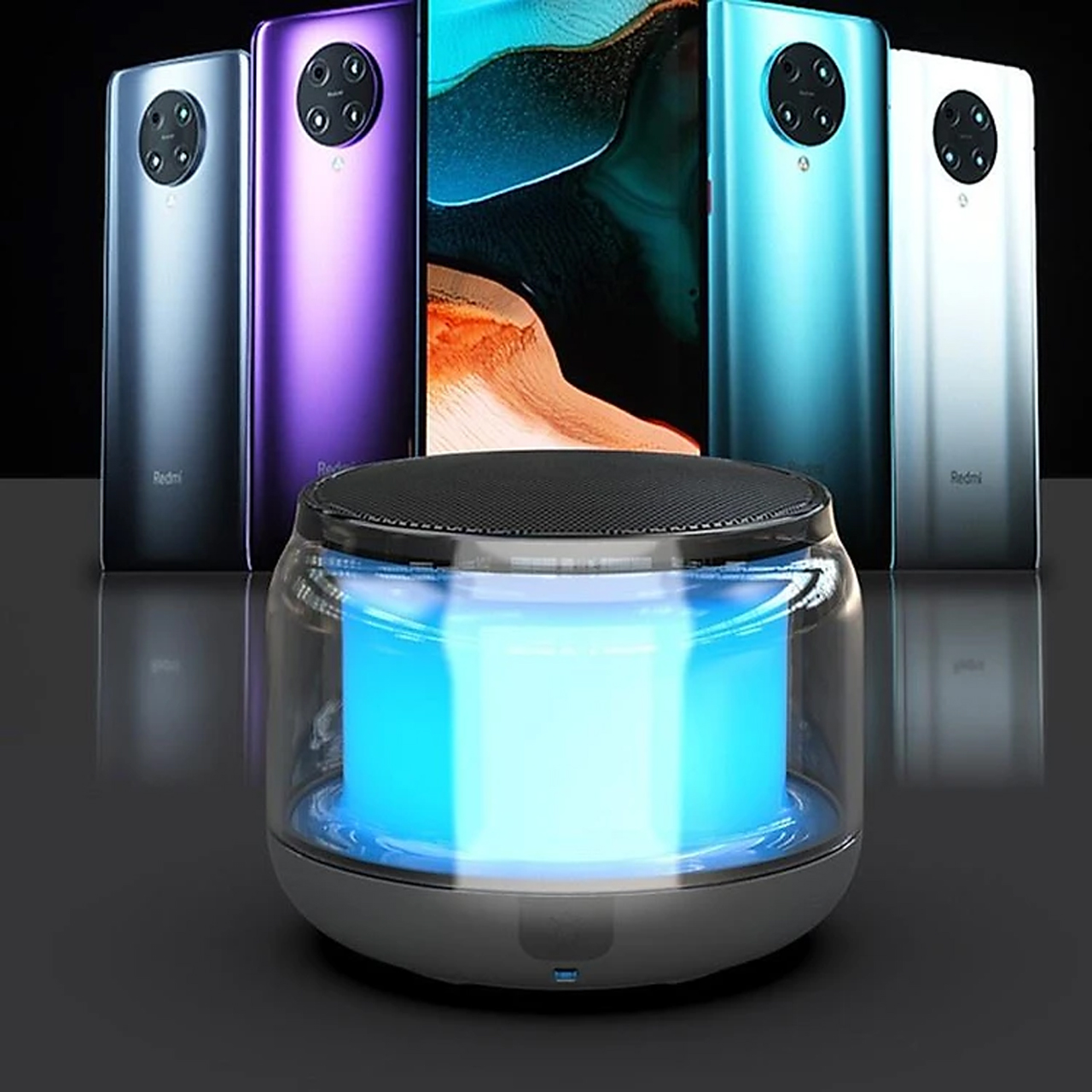 loa bluetooth mini led S300 6