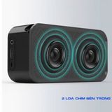  Loa Bluetooth Mặt Gương Kiêm Đồng Hồ Báo Thức 