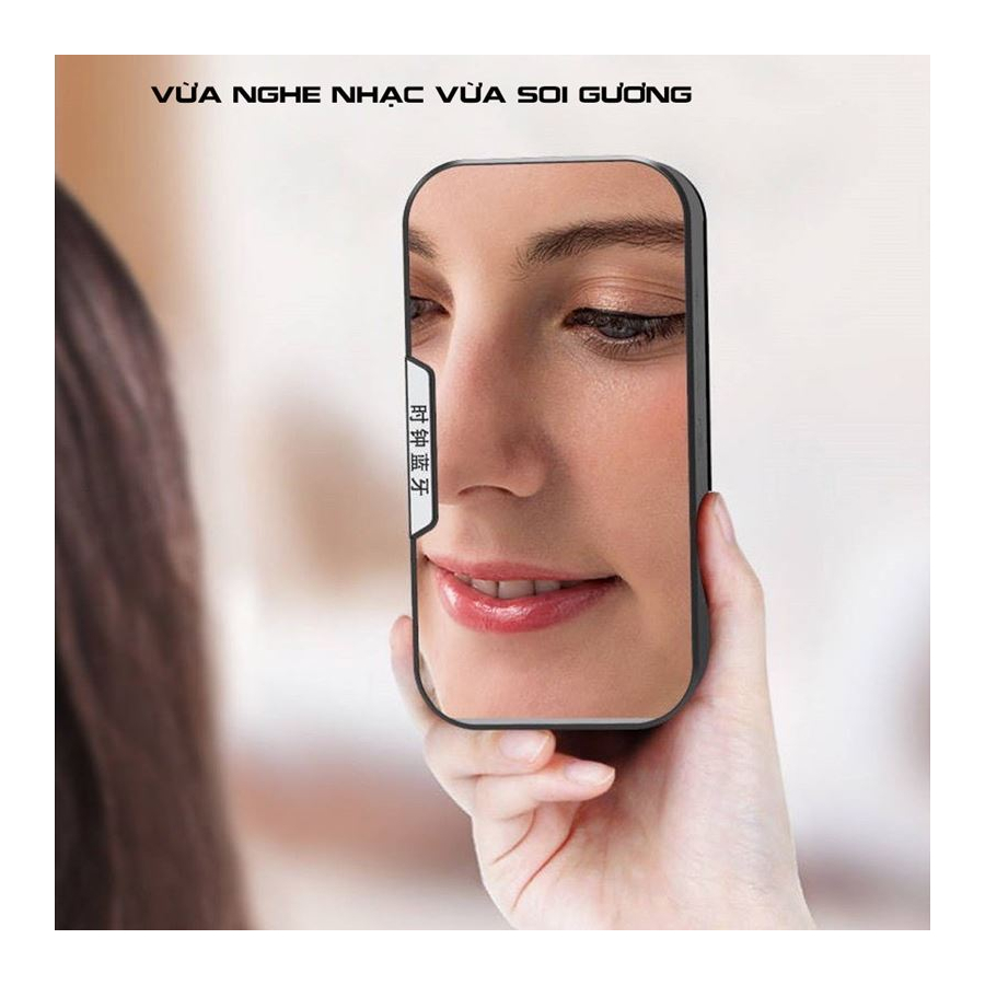 loa bluetooth mini kiêm đồng hồ