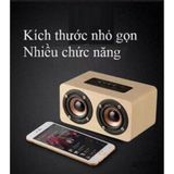  Loa bluetooth siêu trầm W5 âm thanh nổi 