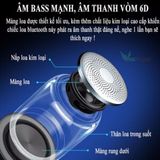  Loa Bluetooth Trên Dưới Trong Suốt Yayusi C7 