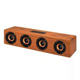  Loa Bluetooth KST-1108 Vỏ Gỗ Loa Siêu Trầm Âm Thanh Nổi, Hỗ Trợ Cổng USB, FM, Thẻ Nhớ Micro SD 
