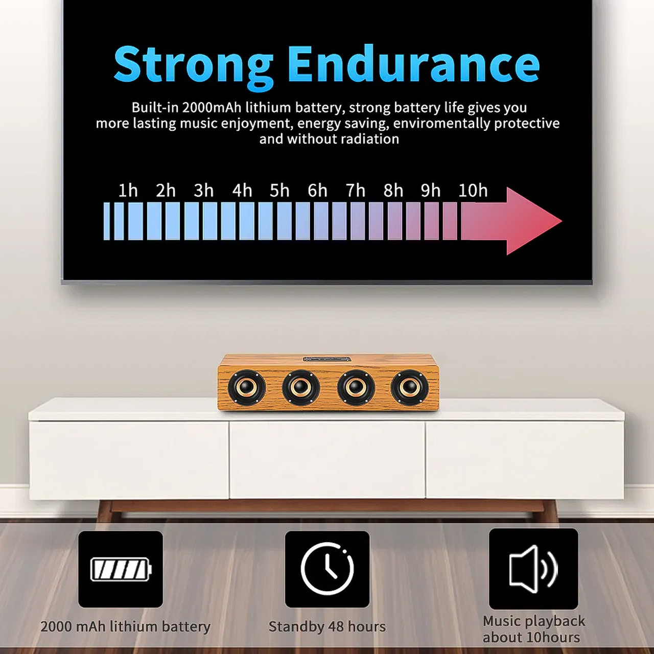 Loa go sieu bass bluetooth KTS 1108 5