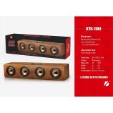  Loa Bluetooth KST-1108 Vỏ Gỗ Loa Siêu Trầm Âm Thanh Nổi, Hỗ Trợ Cổng USB, FM, Thẻ Nhớ Micro SD 