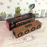  Loa Bluetooth KST-1108 Vỏ Gỗ Loa Siêu Trầm Âm Thanh Nổi, Hỗ Trợ Cổng USB, FM, Thẻ Nhớ Micro SD 