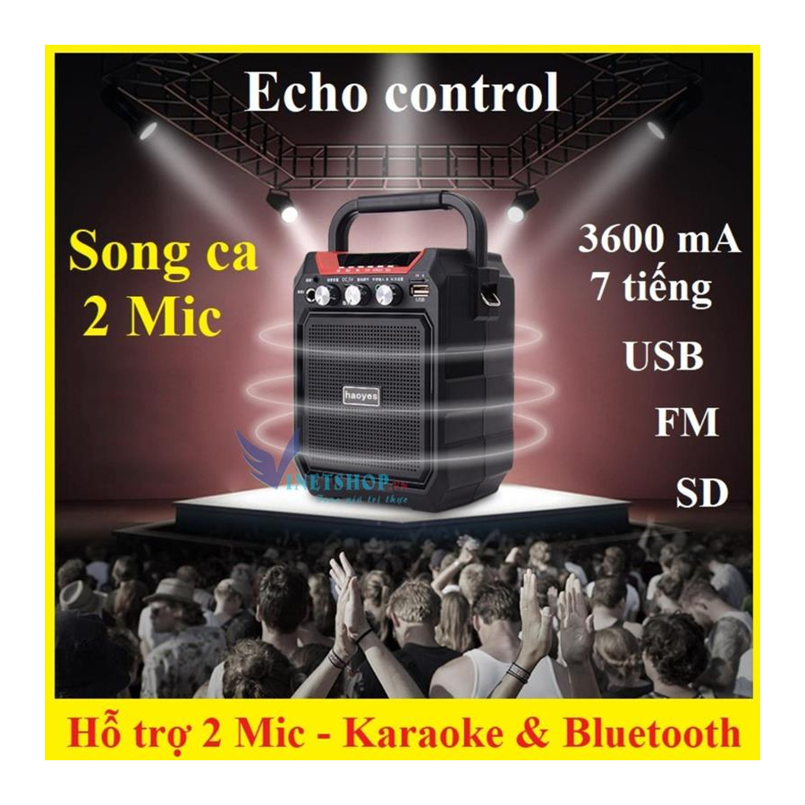 Loa karaoke bluetooth mini K99