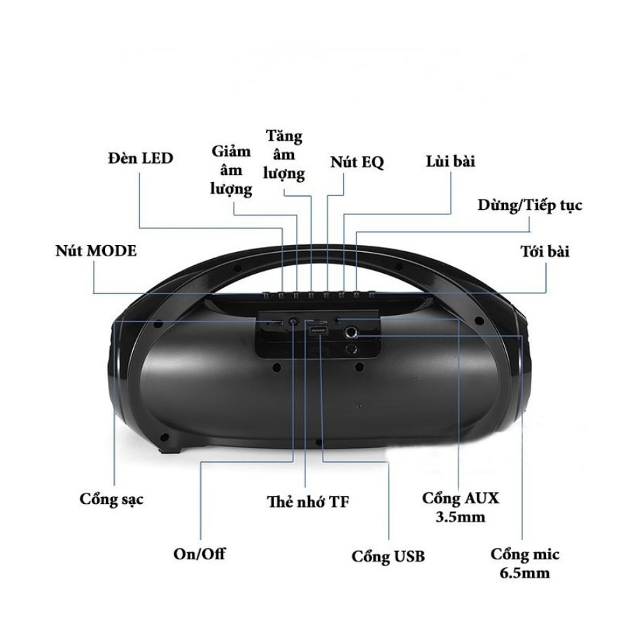 loa bluetooth Kimiso S2