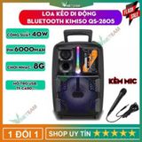  Loa kéo karaoke bluetooth KIMISO QS-2805 (Tặng micro) 