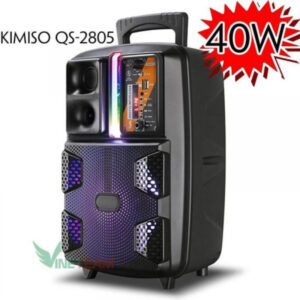 Loa kéo karaoke bluetooth KIMISO QS-2805 (Tặng kèm micro có dây)