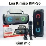  Loa Karaoke Bluetooth KIMISO KM-S6 (Kèm Micro) 