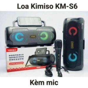 Loa Karaoke Bluetooth Xách Tay KIMISO KM-S6 (Kèm Micro)