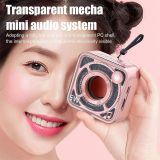  Loa Mini Cầm Tay DW12 Bluetooth 3.0 Có Dây Đeo Kiểu Dáng Nhỏ Gọn Dễ Thương 