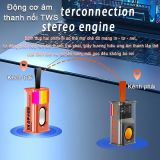  Loa Bluetooth Mini Trong Suốt A36 Thiết Kế Có Đèn Nháy Theo Nhạc Có Dây Cầm Tay Tiện Lợi 