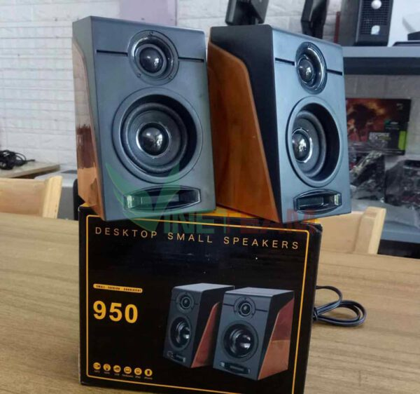 Loa vi tính 2.0 giả gỗ S950 – âm thanh hifi, công suất 6W 8 loa-vi-tinh-2-0-gia-go-1