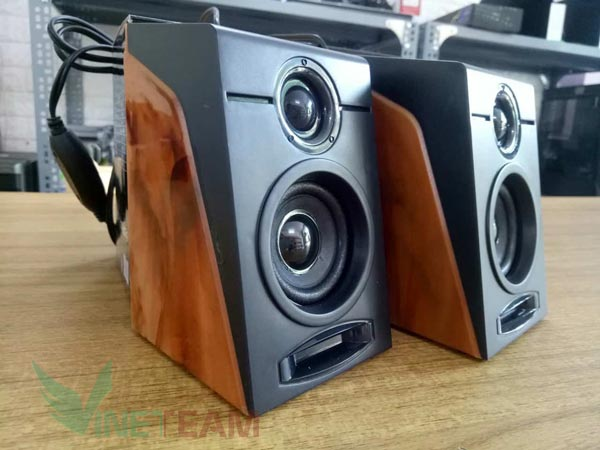 Loa vi tính 2.0 giả gỗ S950 – âm thanh hifi, công suất 6W 9 loa-vi-tinh-2-0-gia-go-2
