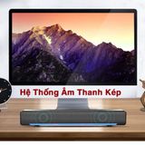  Loa Máy Tính SADA V-196 Hỗ Trợ Đèn Led, Âm Thanh Siêu Trầm 