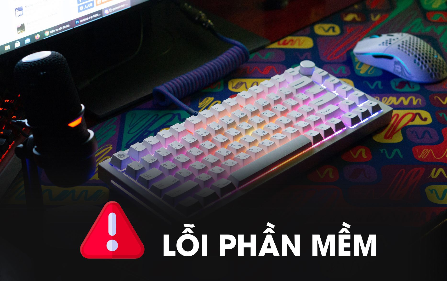 CÁC LỖI THƯỜNG GẶP CỦA BÀN PHÍM CƠ 7 Lỗi thường gặp của bàn phím cơ