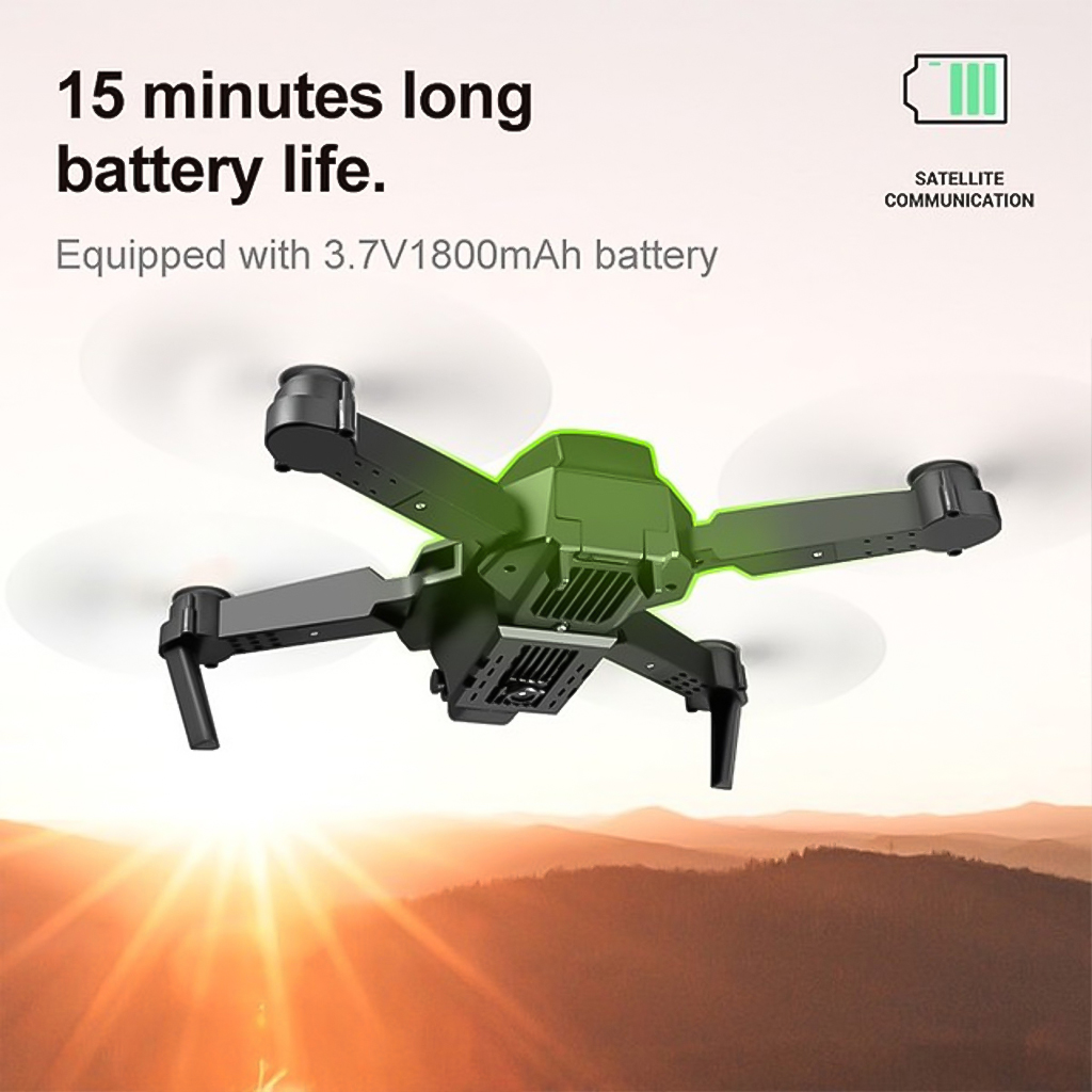 Flycam E88 Máy Bay Không Người Lái Giá Rẻ Có Điều Khiển Từ Xa Drone 4k , 2 Camera 4K Tặng Kèm Túi Đựng 20 May bay flycam mini E88 1