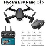  Flycam E88 Máy Bay Không Người Lái Giá Rẻ Có Điều Khiển Từ Xa Drone 4k , 2 Camera 4K Tặng Kèm Túi Đựng 