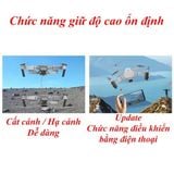 Flycam E88 Máy Bay Không Người Lái Giá Rẻ Có Điều Khiển Từ Xa Drone 4k , 2 Camera 4K Tặng Kèm Túi Đựng 