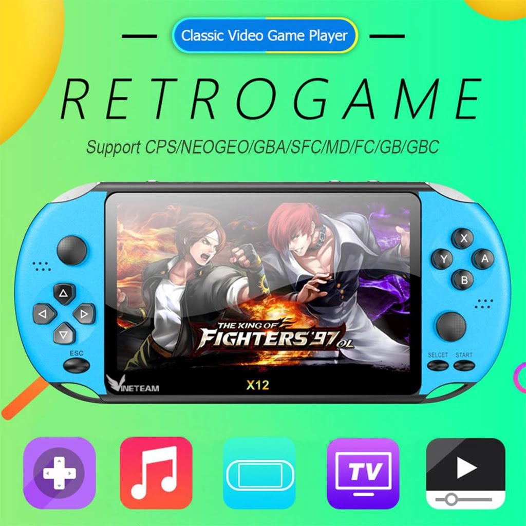 Nơi Bán Máy Chơi Game Kết Nối TV Chính Hãng, Giá Tốt 5 Máy chơi game không dây X12
