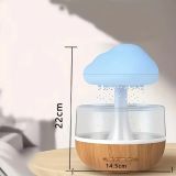  Máy Khuếch Tán Tinh Dầu Và Tạo Độ Ẩm LED Đổi Màu Hình Nấm Mưa 
